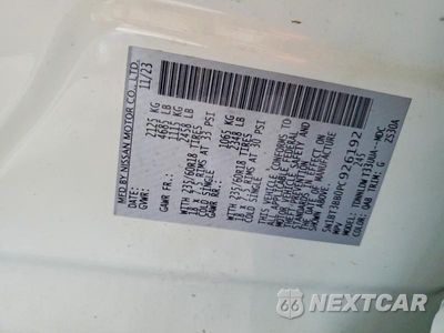 Zdjęcie 14 z 14 samochodu: 2023 NISSAN ROGUE SV VIN:5N1BT3BB0PC926192 - miniatura