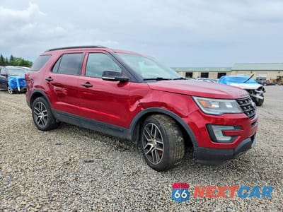 Czwarte zdjęcie samochodu z boku: 2017 FORD EXPLORER SPORT VIN:1FM5K8GT3HGA98230 - miniatura