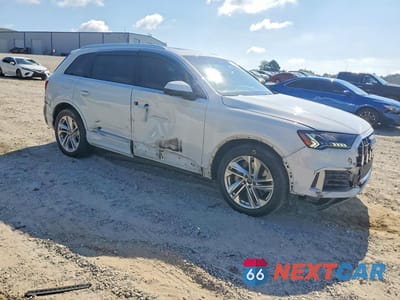Czwarte zdjęcie samochodu z boku: 2023 AUDI Q7 PRESTIGE VIN:WA1VXBF73PD004140 - miniatura