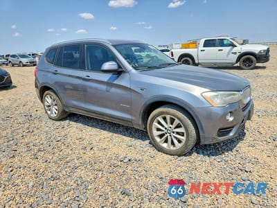 Czwarte zdjęcie samochodu z boku: 2016 BMW X3 XDRIVE28I VIN:5UXWX9C51G0D80463 - miniatura