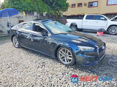 Czwarte zdjęcie samochodu z boku: 2023 AUDI A5 PREMIUM 45 VIN:WAUDACF58PA012479 - miniatura