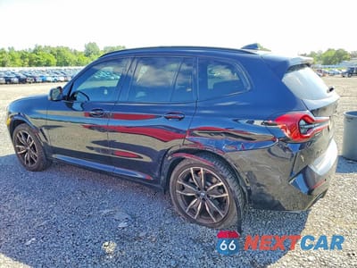 Drugie zdjęcie samochodu z przodu: 2022 BMW X3 XDRIVE30I VIN:5UX53DP05N9K76329 - miniatura