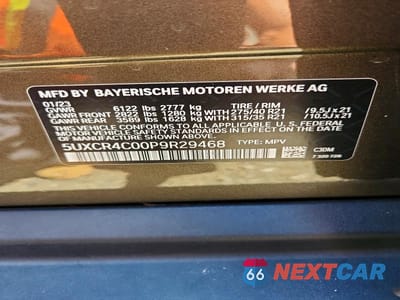 Zdjęcie 13 z 13 samochodu: 2023 BMW X5 SDRIVE 40I VIN:5UXCR4C00P9R29468 - miniatura
