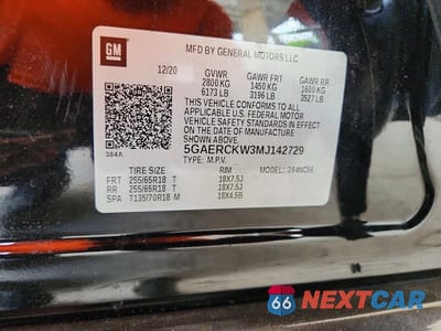 Zdjęcie 13 z 13 samochodu: 2021 BUICK ENCLAVE PREMIUM VIN:5GAERCKW3MJ142729 - miniatura