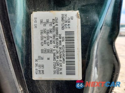 Zdjęcie 12 z 12 samochodu: 2000 TOYOTA TACOMA BASE VIN:4TAWM72NXYZ647234 - miniatura