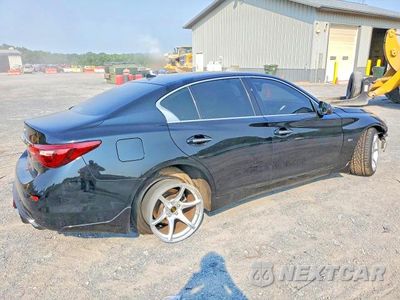 Trzecie zdjęcie samochodu z tyłu: 2016 INFINITI Q50 3.0T PREMIUM VIN:JN1EV7AR7GM343052 - miniatura