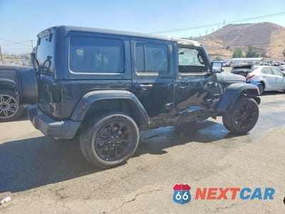 Trzecie zdjęcie samochodu z tyłu: 2024 JEEP WRANGLER SAHARA 4XE VIN:1C4RJXP65RW232840 - miniatura