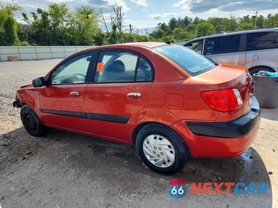 Drugie zdjęcie samochodu z przodu: 2007 KIA RIO BASE VIN:KNADE123876187248 - miniatura