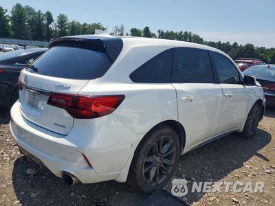 Trzecie zdjęcie samochodu z tyłu: 2020 ACURA MDX A-SPEC VIN:5J8YD4H07LL024593 - miniatura
