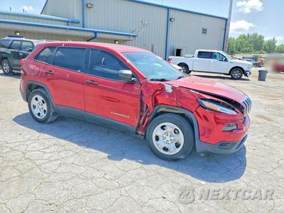 Czwarte zdjęcie samochodu z boku: 2015 JEEP CHEROKEE SPORT VIN:1C4PJLAB0FW632466 - miniatura