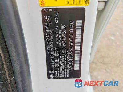 Zdjęcie 12 z 12 samochodu: 2008 BMW M5 VIN:WBSNB93558CX10140 - miniatura