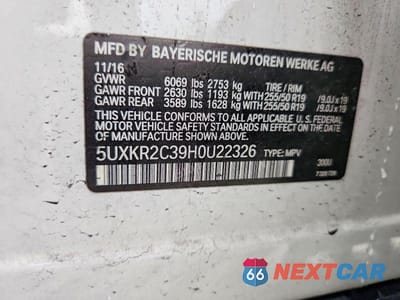 Zdjęcie 14 z 14 samochodu: 2017 BMW X5 SDRIVE35I VIN:5UXKR2C39H0U22326 - miniatura