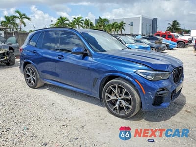 Czwarte zdjęcie samochodu z boku: 2021 BMW X5 XDRIVE45E VIN:5UXTA6C09M9E52718 - miniatura