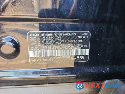 Zdjęcie 13 z 13 samochodu: 2020 MITSUBISHI ECLIPSE CROSS ES VIN:JA4AS3AA3LZ022575 - miniatura