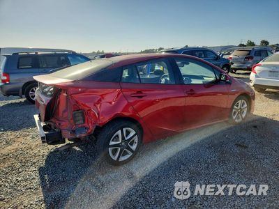 Trzecie zdjęcie samochodu z tyłu: 2017 TOYOTA PRIUS FOUR TOURING VIN:JTDKARFU4H3529305 - miniatura