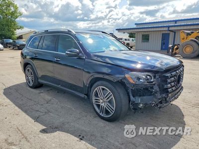 Czwarte zdjęcie samochodu z boku: 2025 MERCEDES-BENZ GLS 450 4MATIC VIN:4JGFF5KE9SB440915 - miniatura