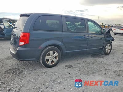 Trzecie zdjęcie samochodu z tyłu: 2013 DODGE GRAND CARAVAN SE VIN:2C4RDGBG3DR618908 - miniatura