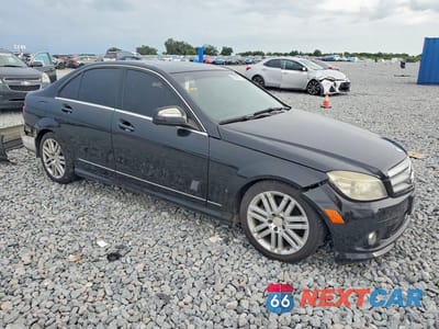 Czwarte zdjęcie samochodu z boku: 2009 MERCEDES-BENZ C 300 4MATIC VIN:WDDGF81X49R079727 - miniatura