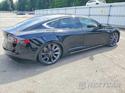 Trzecie zdjęcie samochodu z tyłu: 2015 TESLA MODEL S 60 VIN:5YJSA1S10FFP73384 - miniatura