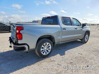 Trzecie zdjęcie samochodu z tyłu: 2025 CHEVROLET SILVERADO C1500 CUSTOM VIN:1GCPABEK2SZ260710 - miniatura
