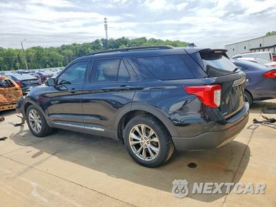 Drugie zdjęcie samochodu z przodu: 2020 FORD EXPLORER XLT VIN:1FMSK8DH1LGC77894 - miniatura