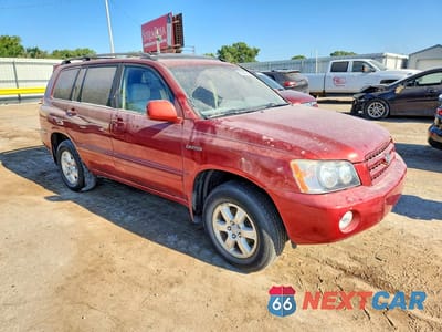 Czwarte zdjęcie samochodu z boku: 2003 TOYOTA HIGHLANDER LIMITED VIN:JTEHF21A130156858 - miniatura
