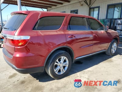 Trzecie zdjęcie samochodu z tyłu: 2013 DODGE DURANGO SXT VIN:1C4RDHAG9DC552459 - miniatura