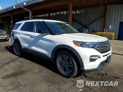 Czwarte zdjęcie samochodu z boku: 2022 FORD EXPLORER XLT VIN:1FMSK8DH2NGA71423 - miniatura