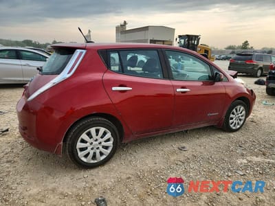 Trzecie zdjęcie samochodu z tyłu: 2014 NISSAN LEAF S VIN:1N4AZ0CP1EC337985 - miniatura