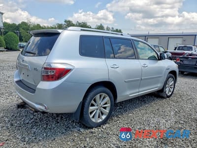 Trzecie zdjęcie samochodu z tyłu: 2010 TOYOTA HIGHLANDER HYBRID VIN:JTEBW3EH5A2047582 - miniatura