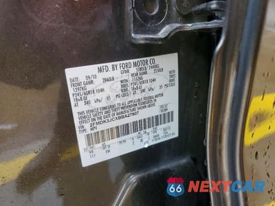 Zdjęcie 14 z 14 samochodu: 2011 FORD EDGE SEL VIN:2FMDK3JCXBBA27807 - miniatura