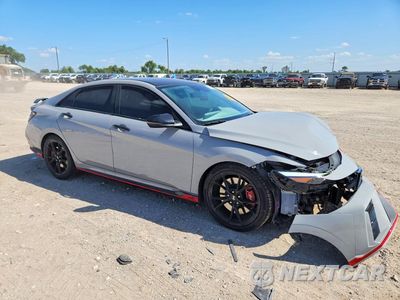 Czwarte zdjęcie samochodu z boku: 2025 HYUNDAI ELANTRA N BASE VIN:KMHLW4DK4SU030656 - miniatura