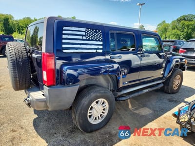 Trzecie zdjęcie samochodu z tyłu: 2007 HUMMER H3 VIN:5GTDN13E378172303 - miniatura