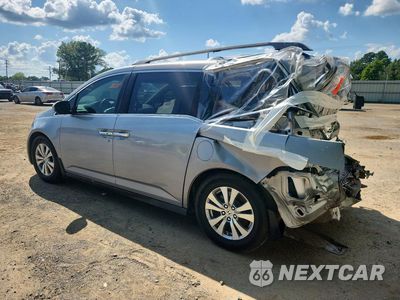 Drugie zdjęcie samochodu z przodu: 2016 HONDA ODYSSEY EXL VIN:5FNRL5H64GB046950 - miniatura