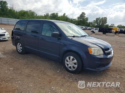 Czwarte zdjęcie samochodu z boku: 2014 DODGE GRAND CARAVAN SE VIN:2C4RDGBG2ER354159 - miniatura