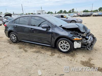 Czwarte zdjęcie samochodu z boku: 2022 TOYOTA COROLLA LE VIN:JTDEAMDE2NJ036712 - miniatura