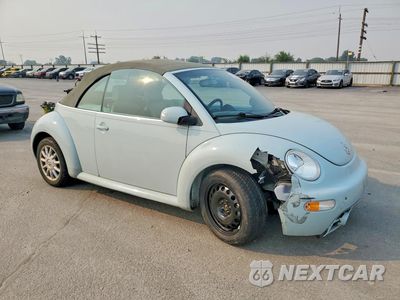 Czwarte zdjęcie samochodu z boku: 2005 VOLKSWAGEN NEW BEETLE VIN:3VWCM31Y25M367619 - miniatura