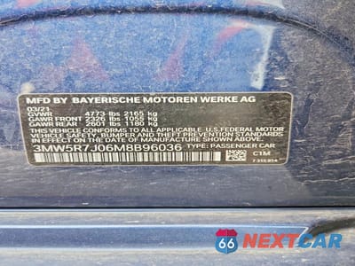 Zdjęcie 12 z 12 samochodu: 2021 BMW 330XI VIN:3MW5R7J06M8B96036 - miniatura
