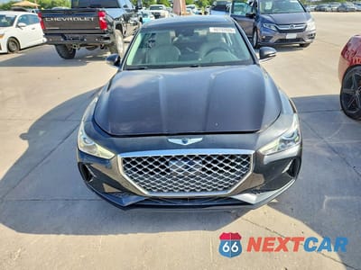 Piąte zdjęcie samochodu w środku: 2019 GENESIS G70 ELITE VIN:KMTG34LA9KU012842 - miniatura