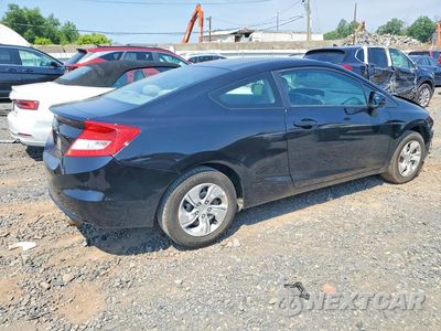 Trzecie zdjęcie samochodu z tyłu: 2013 HONDA CIVIC LX VIN:2HGFG3A53DH505549 - miniatura