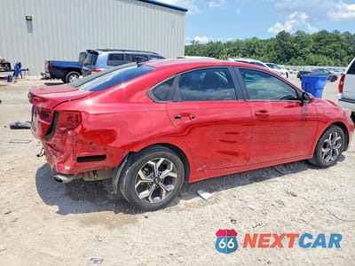 Trzecie zdjęcie samochodu z tyłu: 2020 KIA FORTE LXS VIN:3KPF24AD5LE234076 - miniatura