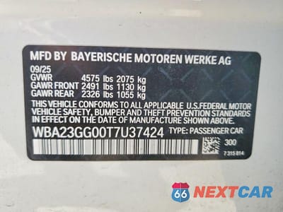 Zdjęcie 13 z 13 samochodu: 2026 B M W 2 SERIES 4D SEDAN 228I GC XDRIVE MSPORT VIN:WBA23GG00T7U37424 - miniatura