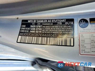 Zdjęcie 12 z 12 samochodu: 2019 MERCEDES-BENZ S 450 VIN:WDDUG6GB7KA468043 - miniatura
