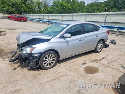 2019 NISSAN SENTRA SV 3N1AB7AP0KY450634 - główne zdjęcie licytacji z USA - miniatura