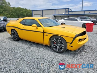 Czwarte zdjęcie samochodu z boku: 2012 DODGE CHALLENGER SRT-8 VIN:2C3CDYCJ2CH229935 - miniatura
