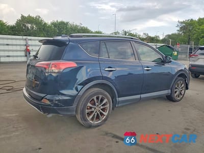 Trzecie zdjęcie samochodu z tyłu: 2018 TOYOTA RAV4 LIMITED VIN:JTMYFREV9JJ161744 - miniatura