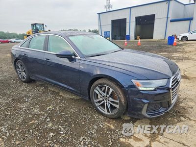 Czwarte zdjęcie samochodu z boku: 2022 AUDI A6 PREMIUM VIN:WAUK2BF25NN037737 - miniatura