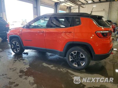 Drugie zdjęcie samochodu z przodu: 2018 JEEP COMPASS TRAILHAWK VIN:3C4NJDDB2JT202638 - miniatura