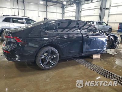 Trzecie zdjęcie samochodu z tyłu: 2025 HONDA ACCORD HYBRID SPORT-L VIN:1HGCY2F72SA083922 - miniatura