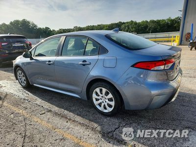 Drugie zdjęcie samochodu z przodu: 2021 TOYOTA COROLLA LE VIN:JTDEPMAE7MJ143109 - miniatura